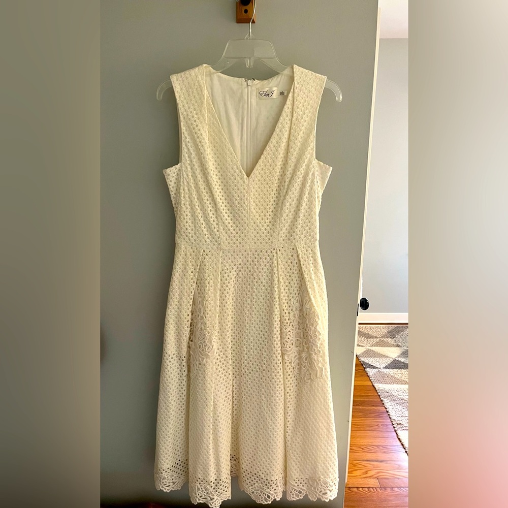 Eliza J — Eyelet dress